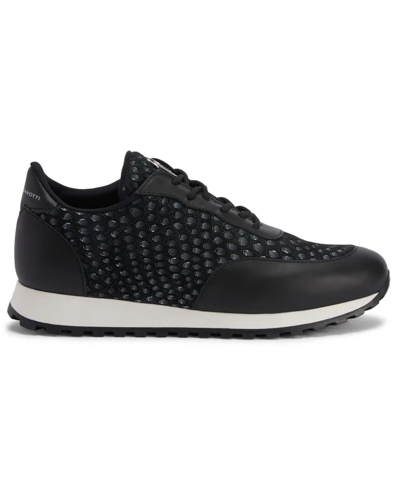 Giuseppe Zanotti Jimi Running Sneakers - Schwarz Schwarz
