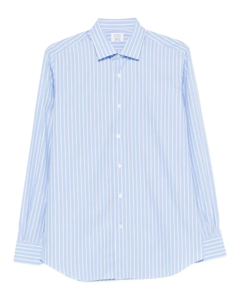 MAZZARELLI striped shirt - Blau Blau