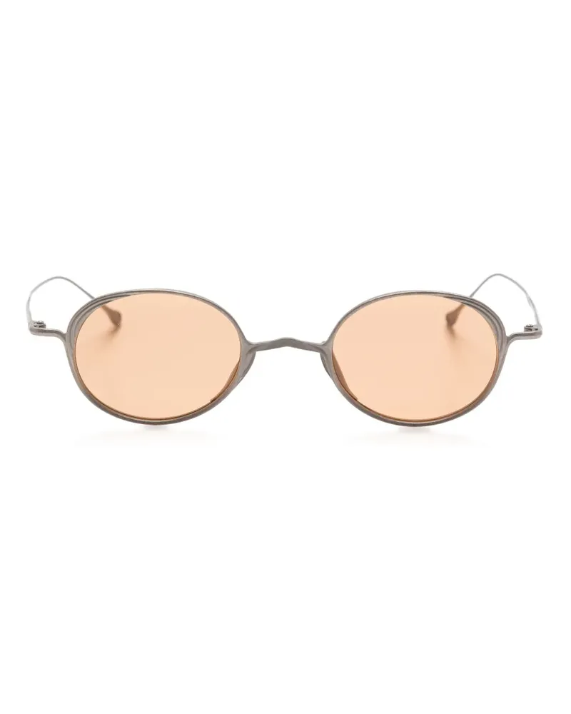 RIGARDS Sonnenbrille mit ovalem Gestell - Silber Silber