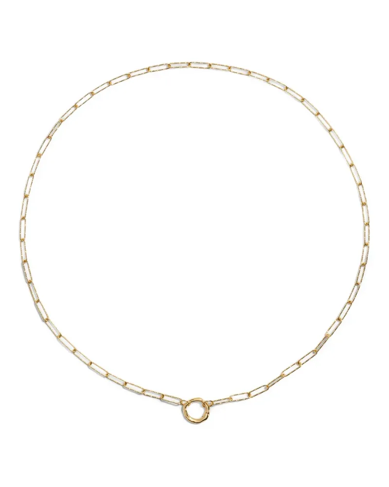 Monica Vinader Texturierte Halskette - Gold Gold