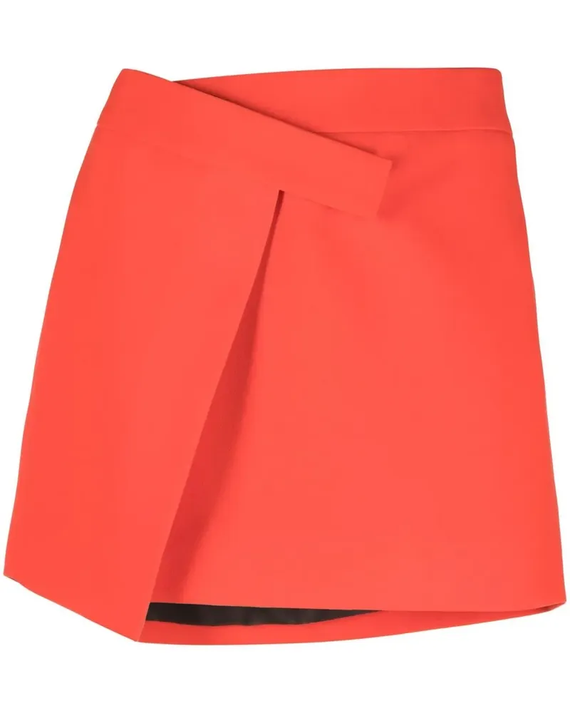 ATTICO Asymmetrischer Cloe Minirock - Rot Rot