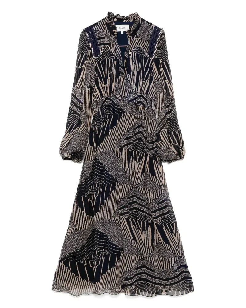 ba&sh Antal Maxikleid - Blau Blau