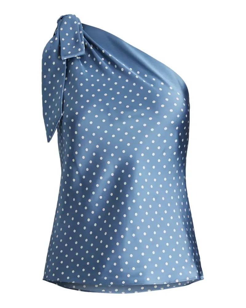 Ralph Lauren Gepunktetes Oberteil - Blau Blau