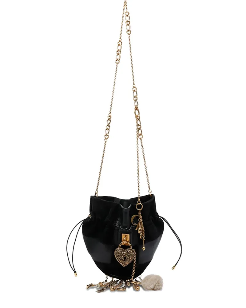 Chloé Château Treasures leather cross body bag - Schwarz Schwarz