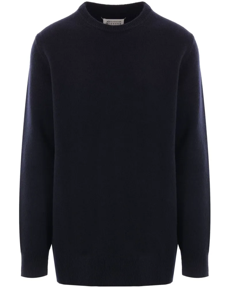 Maison Margiela Pullover mit Ziernähten - Blau Blau