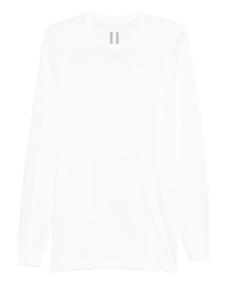 Rick Owens Level long-sleeve T-shirt - Weiß Weiß