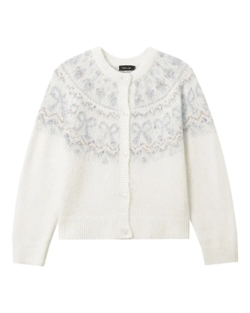 Tout a Coup Cardigan mit Schleife - Nude Nude