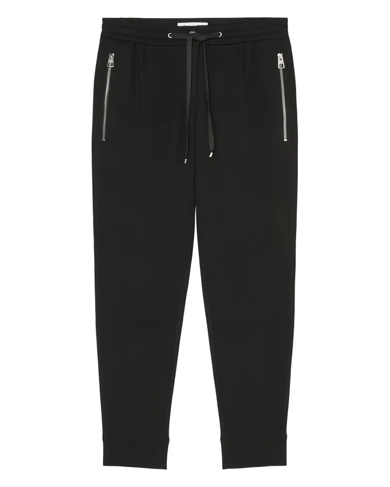Marc O'Polo Jogginghose mit Reißverschlusstaschen - Schwarz Schwarz