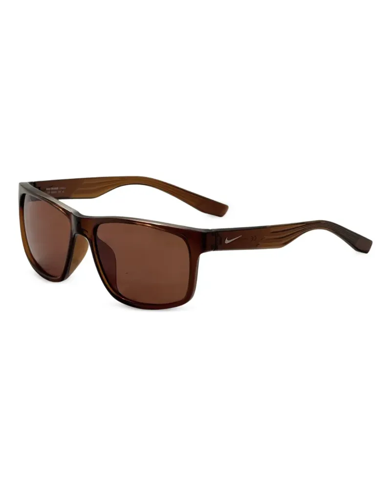 Nike Eckige Cruisers Sonnenbrille - Braun Braun