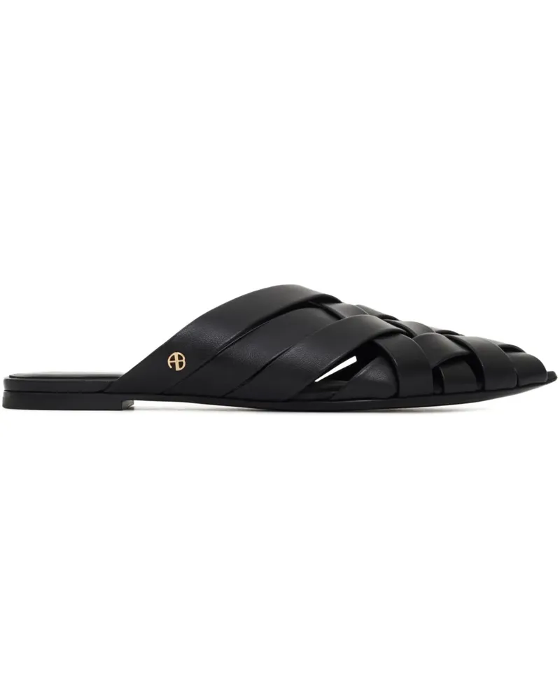 Anine Bing Eve Mules - Schwarz Schwarz