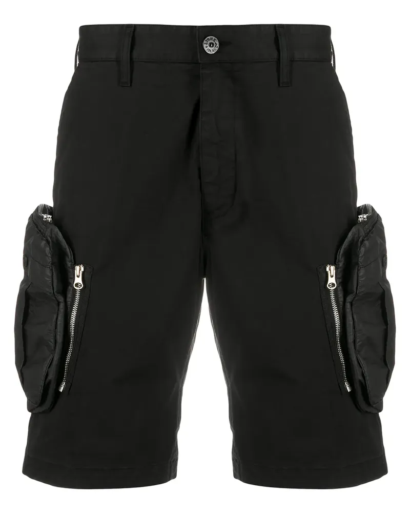 Stone Island Cargo-Shorts - Schwarz Schwarz
