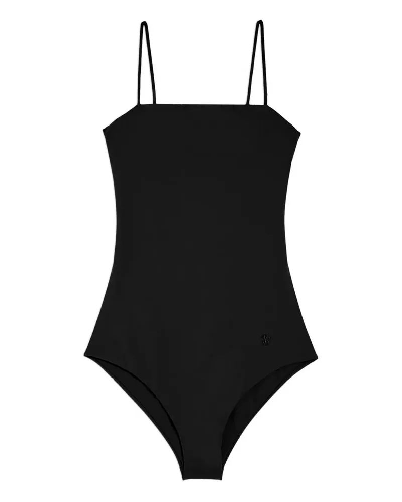 Jil Sander low back swimsuit - Schwarz Schwarz