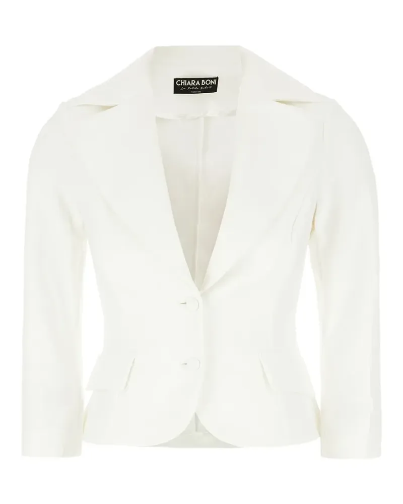 Chiara Boni Kimimela buttoned blazer - Weiß Weiß