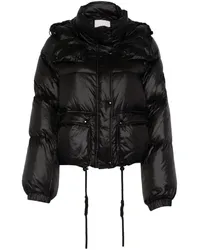 Ermanno Scervino Jacke mit Logo-Stickerei Schwarz