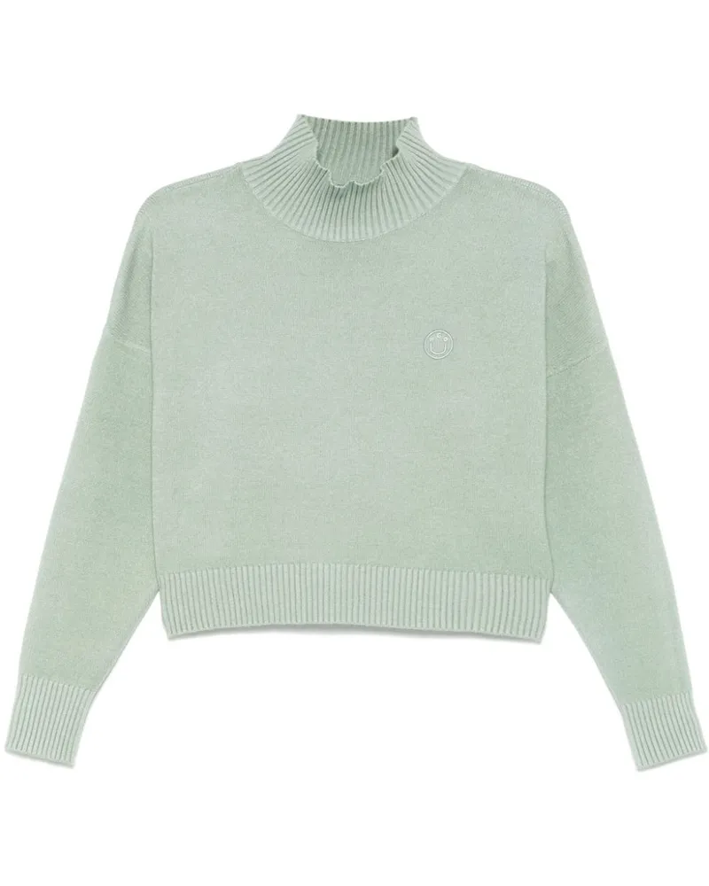 HUGO BOSS Pullover mit Logo-Stickerei - Grün Grün