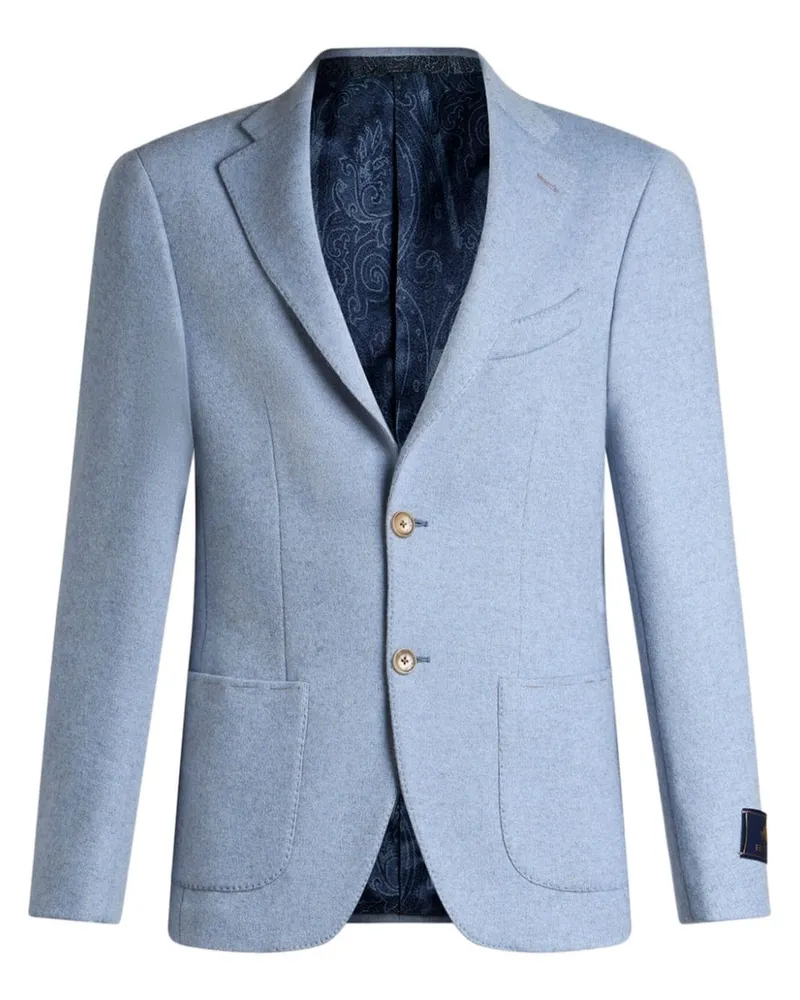 Etro Einreihiges Sakko - Blau Blau