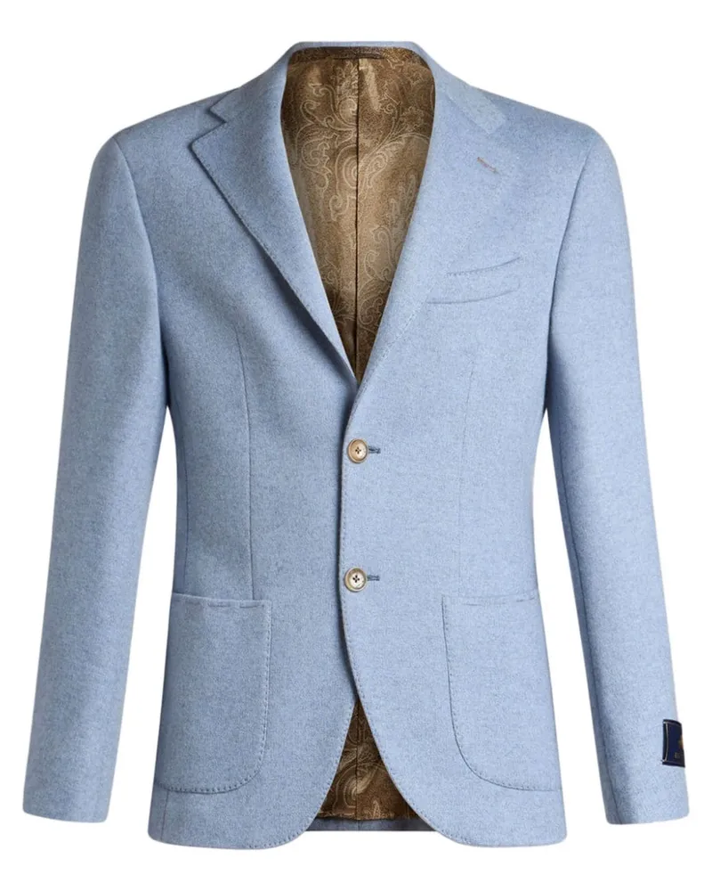 Etro Einreihiges Sakko - Blau Blau