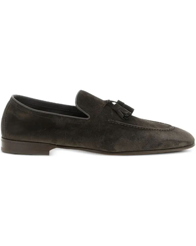Brunello Cucinelli Loafer mit Quasten - Grau Grau