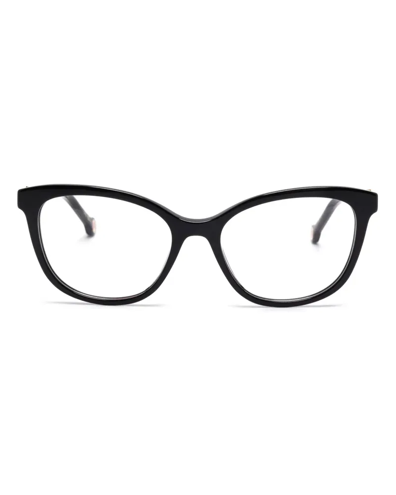 Carolina Herrera New York Brille im Butterfly-Design - Schwarz Schwarz