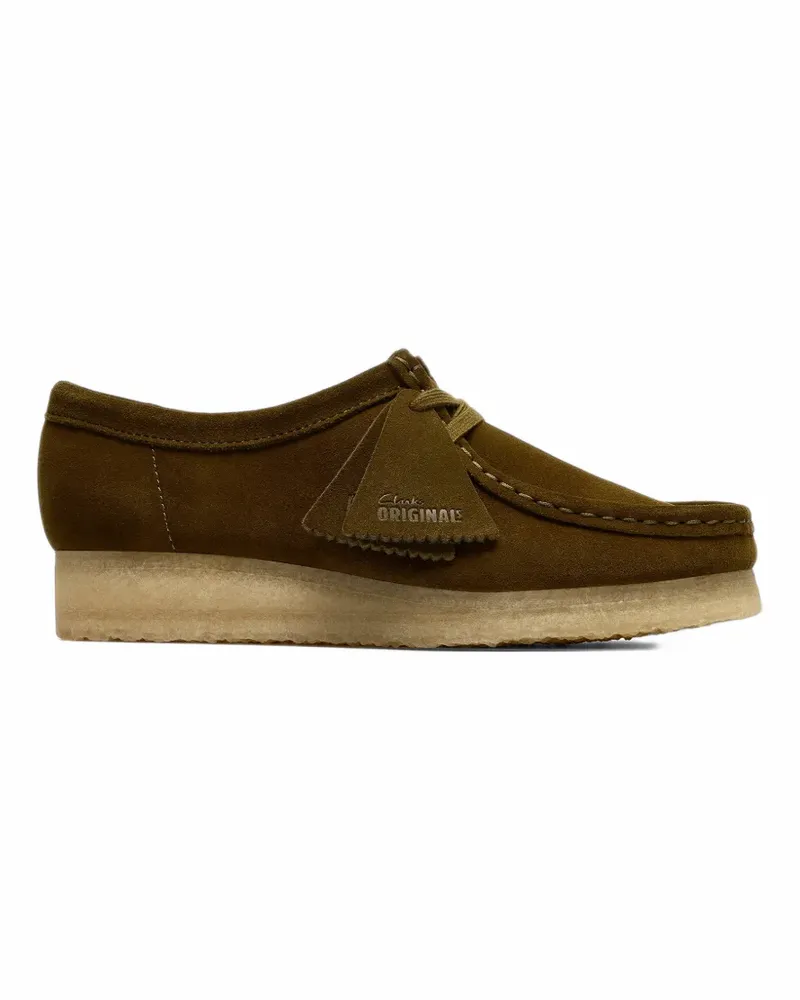 Clarks Wallabee suede boots - Grün Grün