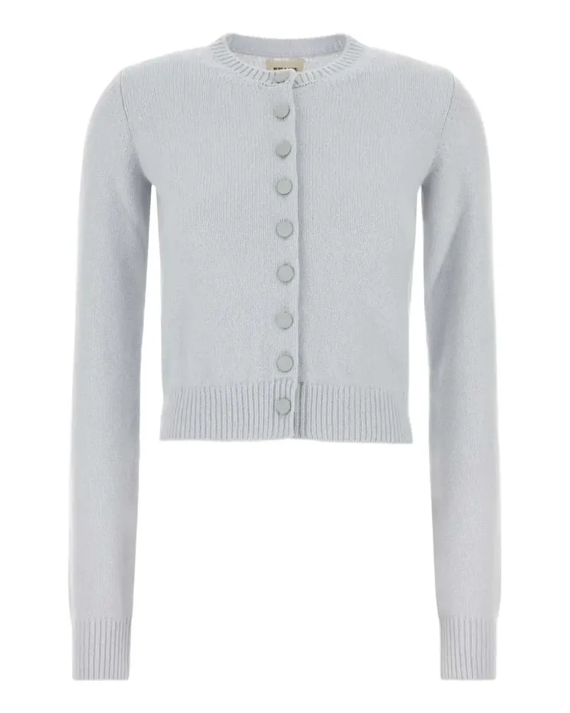 KHAITE Everheart button cardigan - Blau Blau