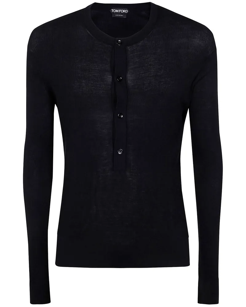 Tom Ford Pullover mit Rundhalsausschnitt - Schwarz Schwarz