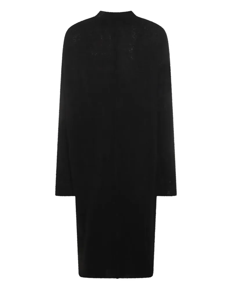 THOM KROM open-front long-sleeve cardigan - Schwarz Schwarz