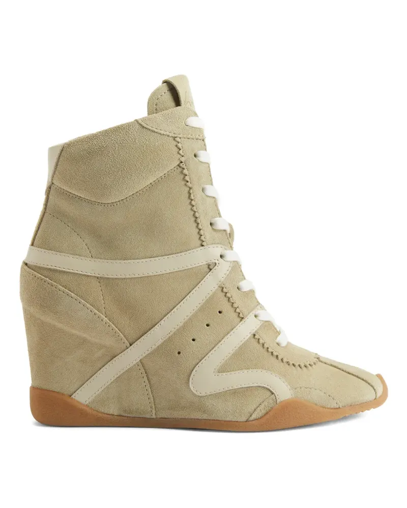 Giuseppe Zanotti Sneakers mit Wedge-Absatz - Nude Nude