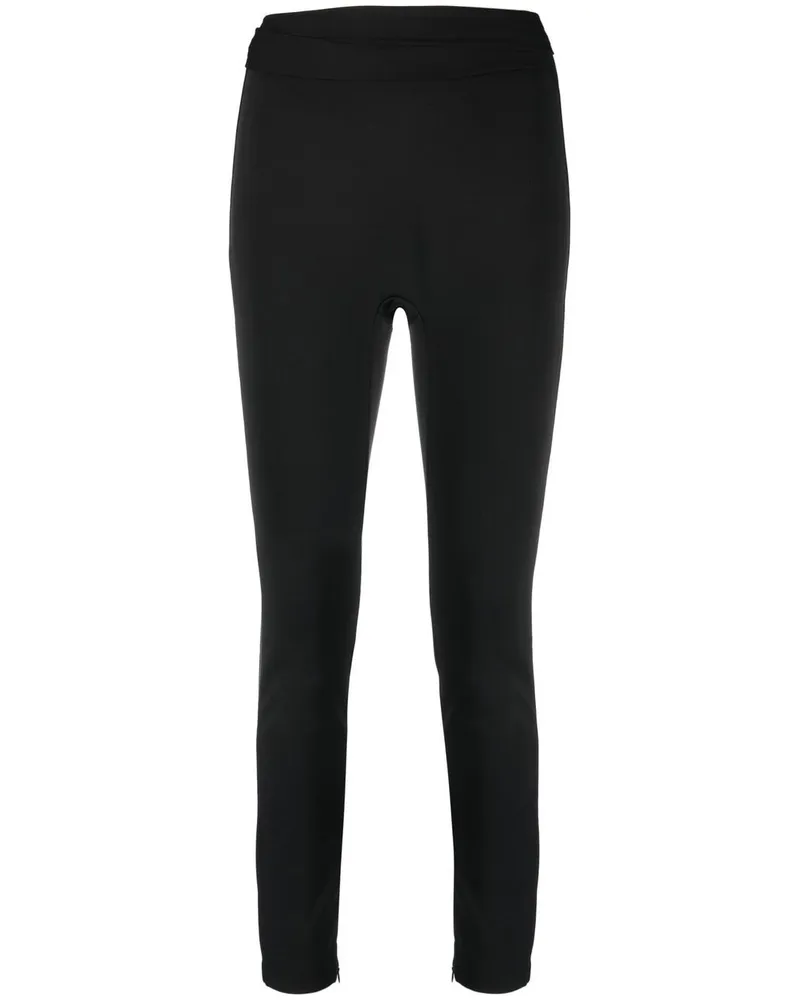 Dolce & Gabbana Leggings mit Reißverschlüssen - Schwarz Schwarz