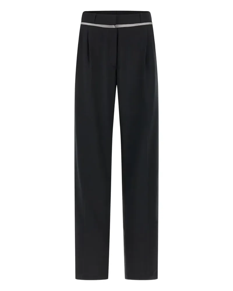 Nensi Dojaka Plissierte Hose - Schwarz Schwarz