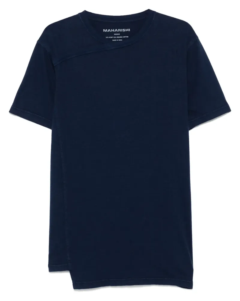 maharishi 6000 Monk T-Shirt - Blau Blau