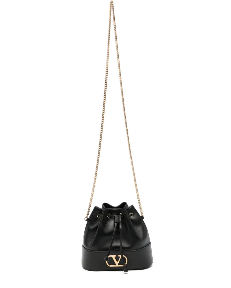 Valentino Garavani Mini VLogo Signature Beuteltasche - Schwarz Schwarz