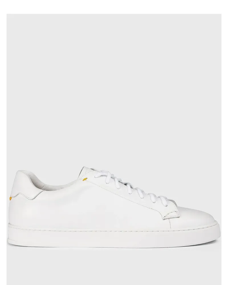 Doucal´s Sneakers aus Leder - Weiß Weiß