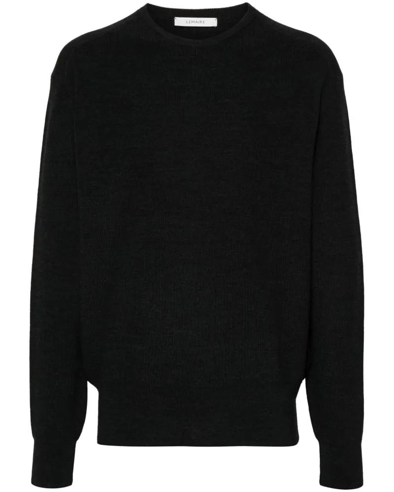 Christophe Lemaire Pullover mit Rundhalsausschnitt Grau