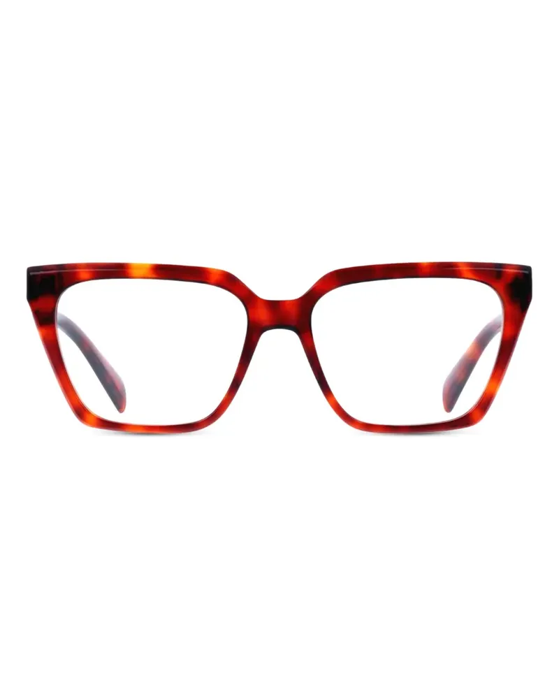 Liu Jo Eckige Brille in Schildpattoptik - Rot Rot