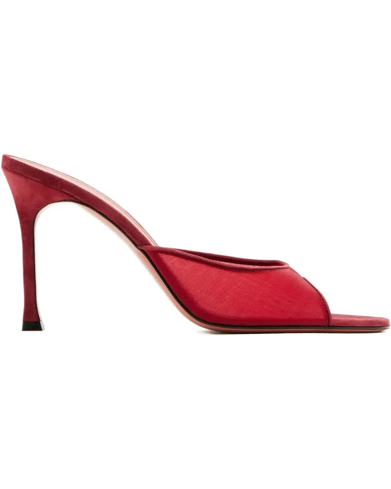 Amina Muaddi 95mm Alexa sandals - Rot Rot