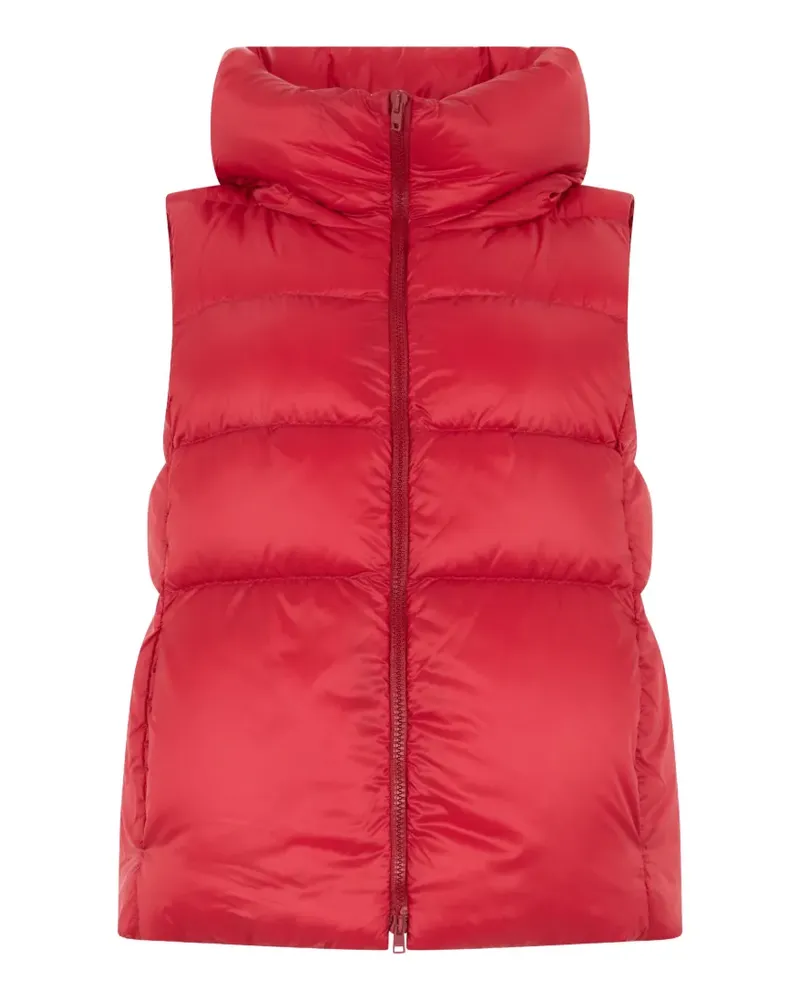 Herno padded high-neck gilet - Rot Rot