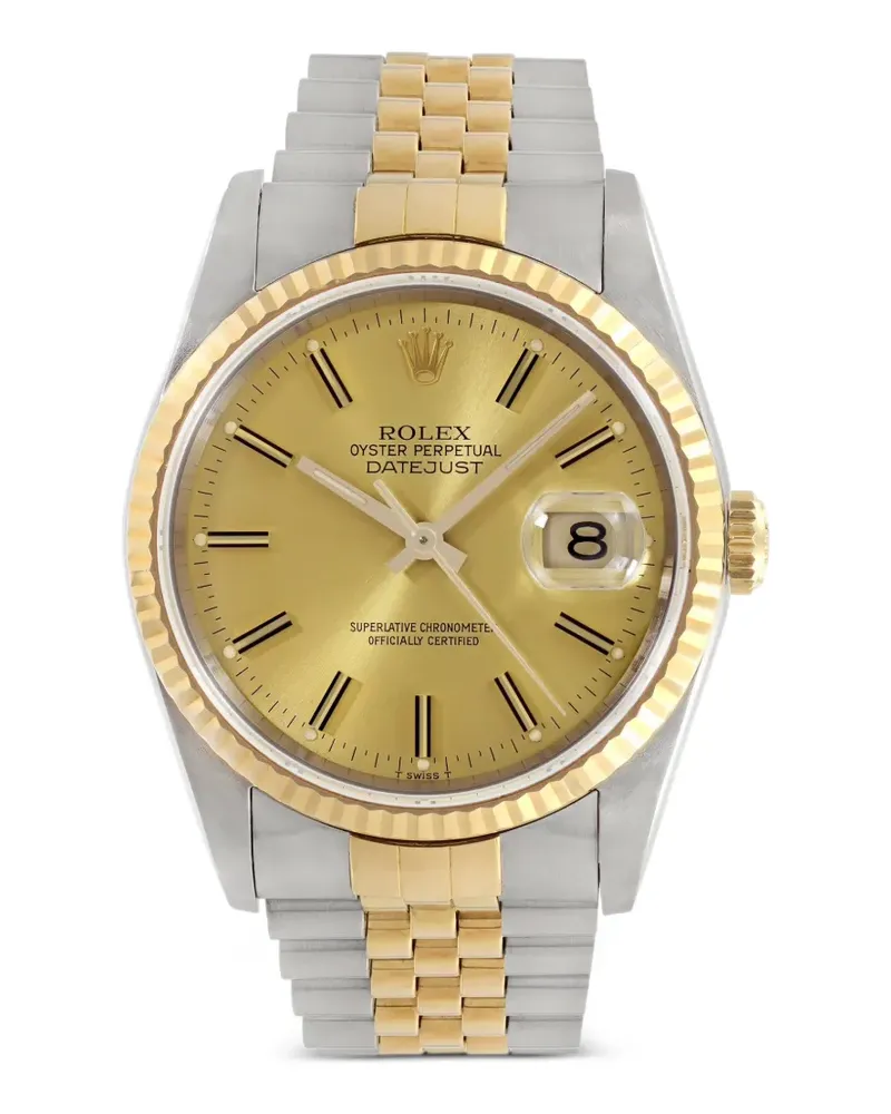 Rolex Oyster perpetual Datejust 36mm watch - Gold Gold