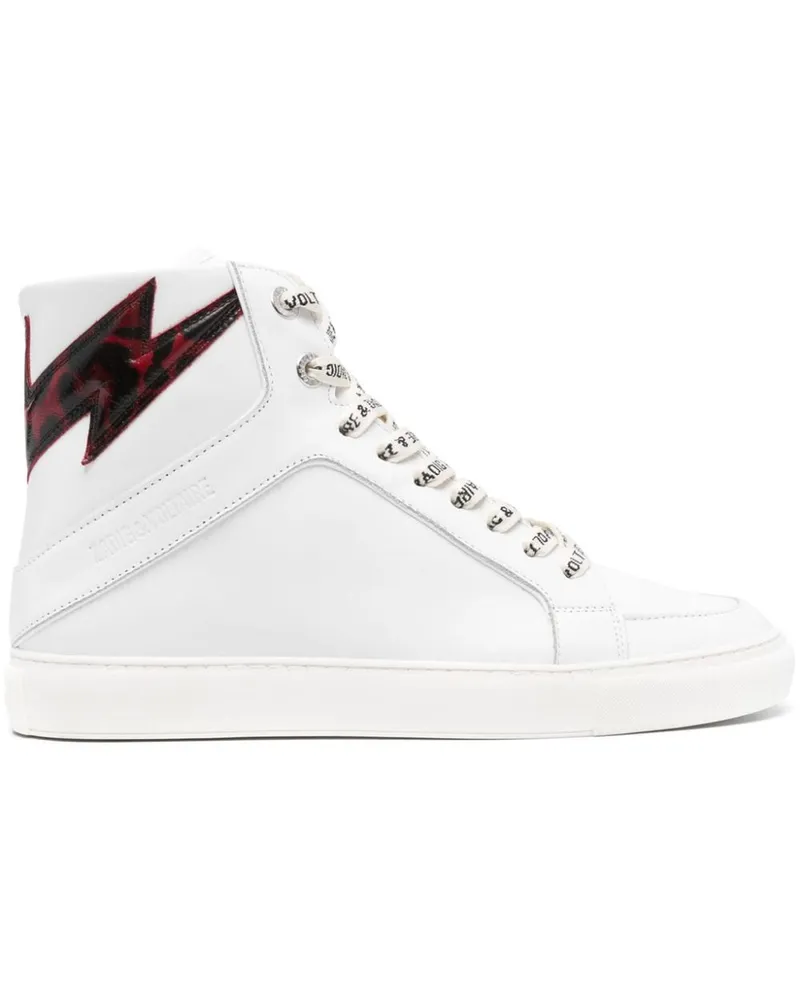 Zadig & Voltaire High Flash Sneakers - Weiß Weiß
