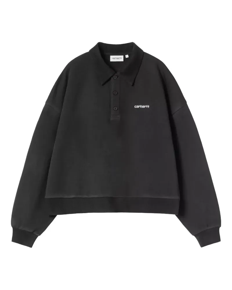 Carhartt WIP polo-collar sweater - Schwarz Schwarz