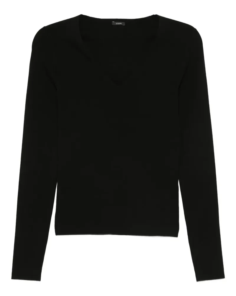 Joseph Pullover mit V-Ausschnitt - Schwarz Schwarz