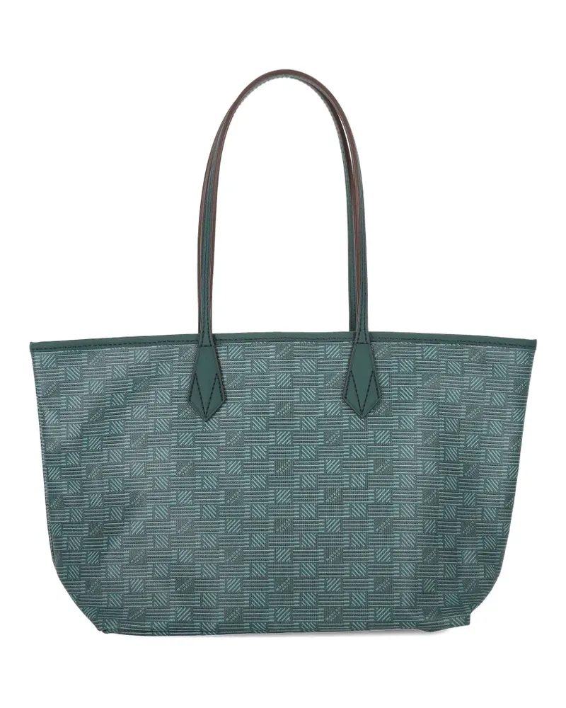 Moreau Paris Gemusterter Shopper - Grün Grün