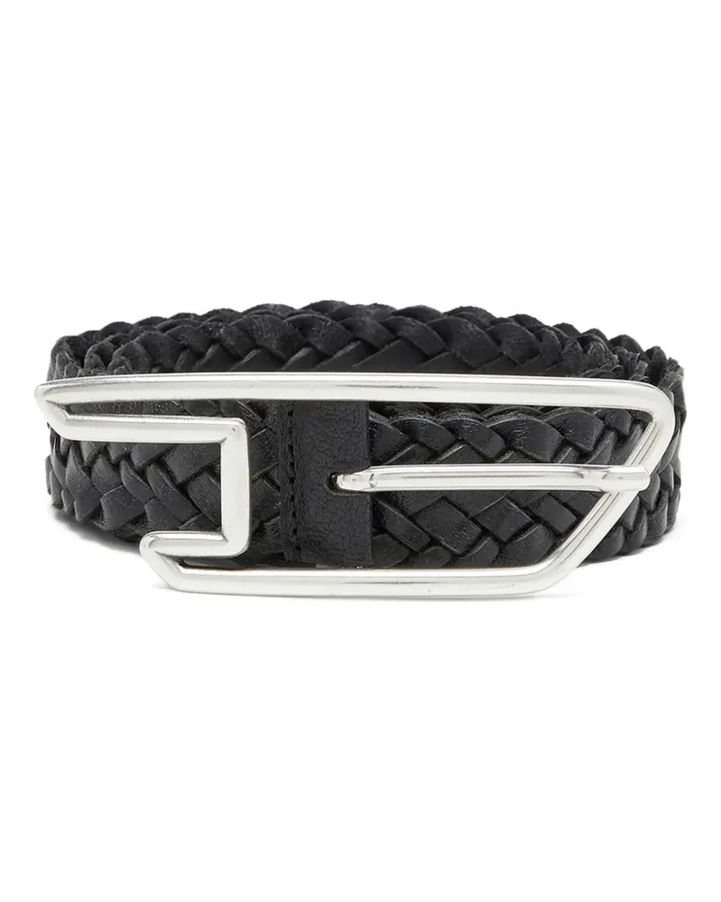 Diesel braided belt - Schwarz Schwarz