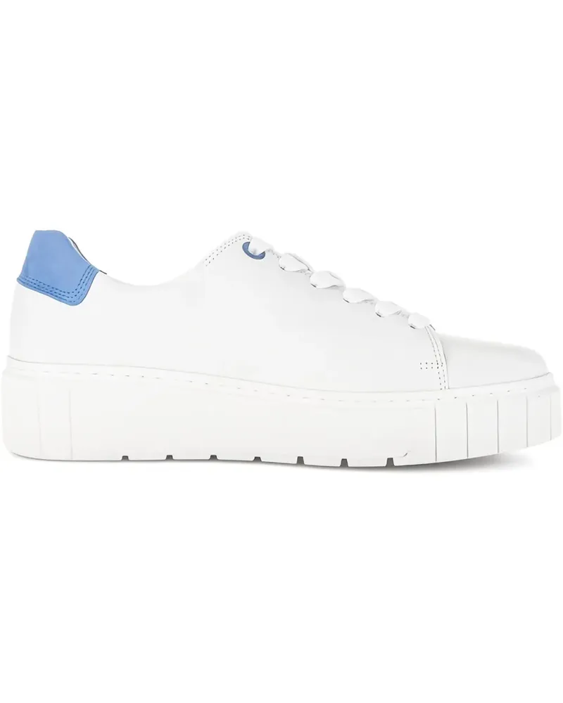 Gabor Flatform-Sneakers - Weiß Weiß