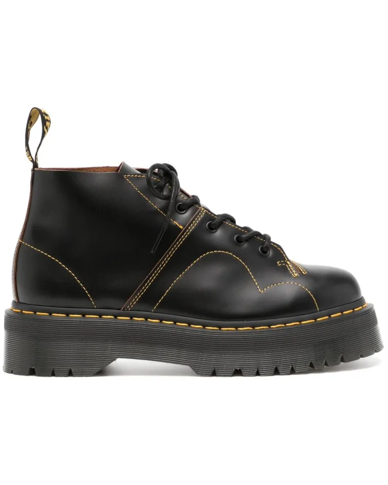 Dr.Martens Church Quad leather boots - Schwarz Schwarz