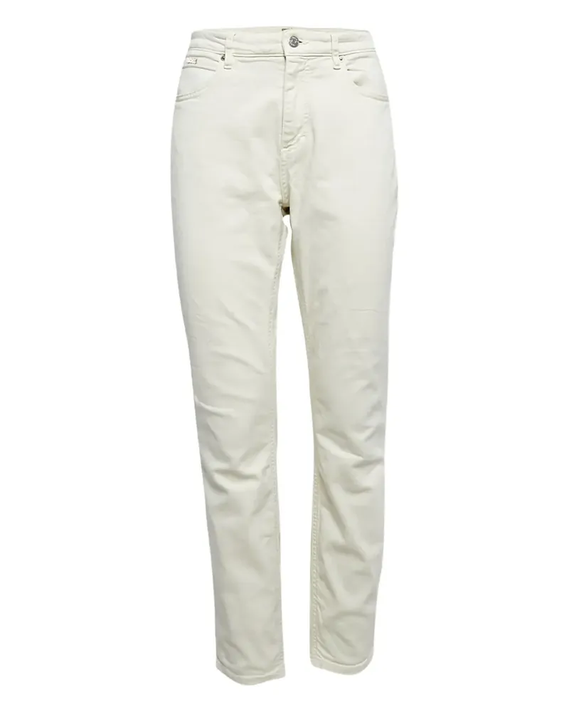 HUGO BOSS Pre-owned Jeans mit Logo - Weiß Weiß