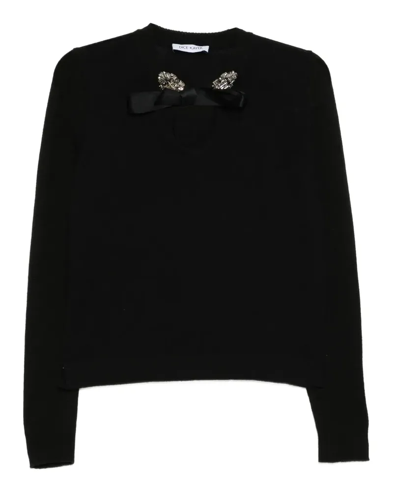 Dice Kayek wool blouse - Schwarz Schwarz