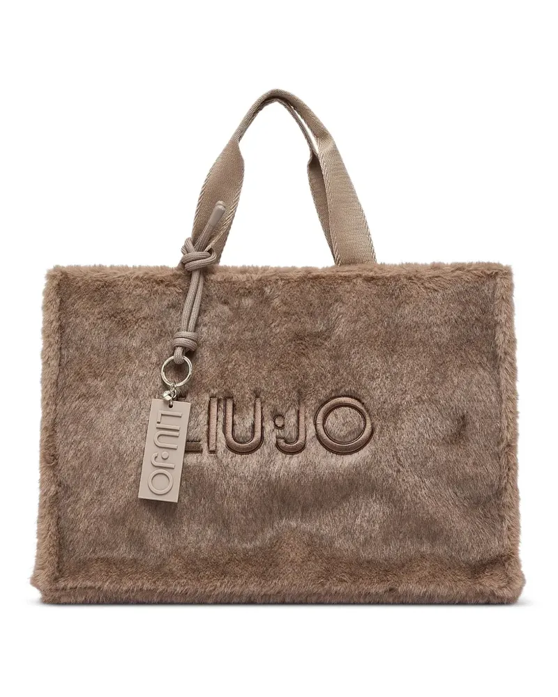 Liu Jo Großer Teddy-Tote Bag - Braun Braun
