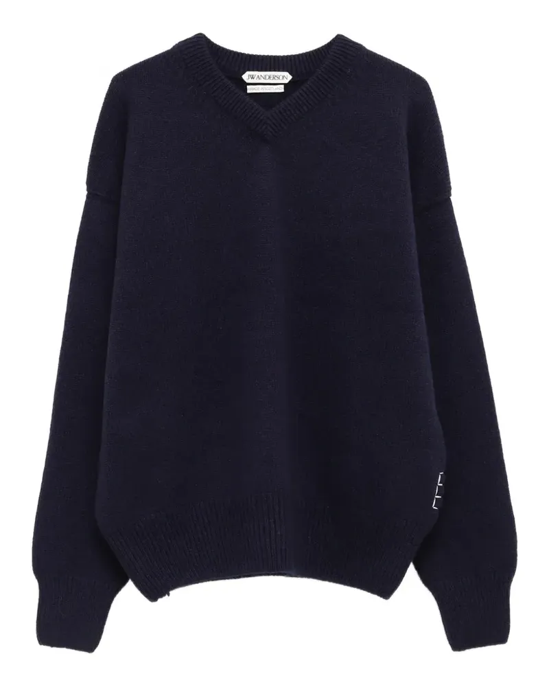 J.W.Anderson V-neck sweater - Blau Blau