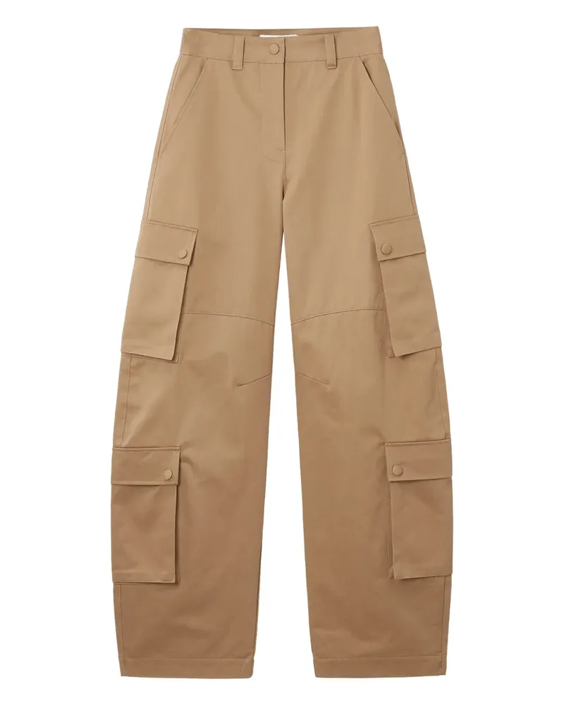 MSGM Klassische Cargohose - Nude Nude